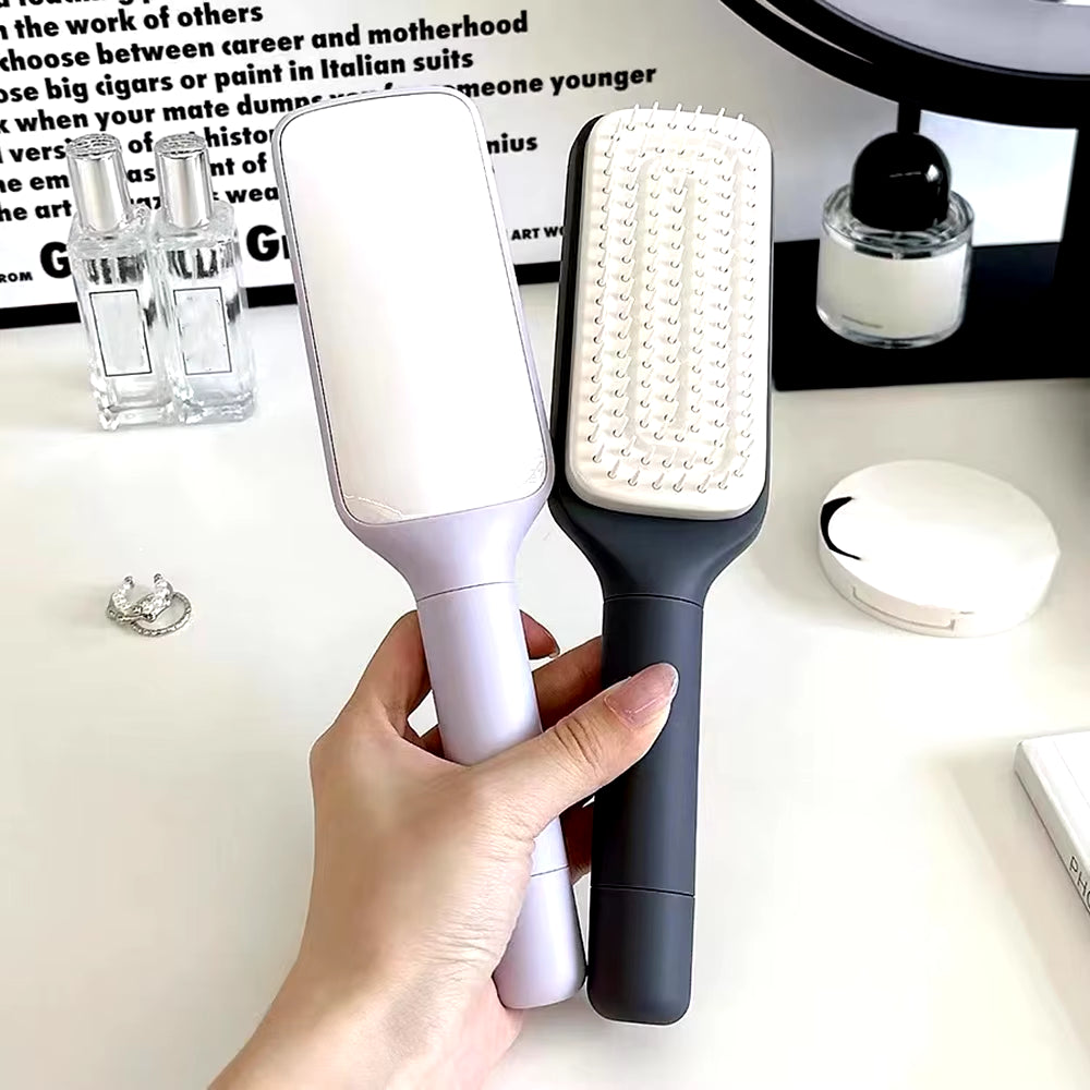 Rotatable Self Cleaning Hair Brush Massage Air Cushion Comb Magic Retractable Comb for Women Anti-Static Hair Smoothing Comb